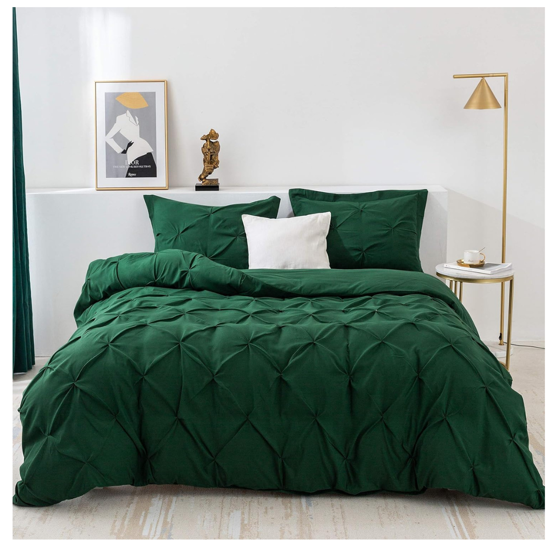 3-Pieces King Size Bedding Duvet Cover Set with 2 Pillow Shams