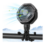 Portable Stroller Fan with Flexible Tripod