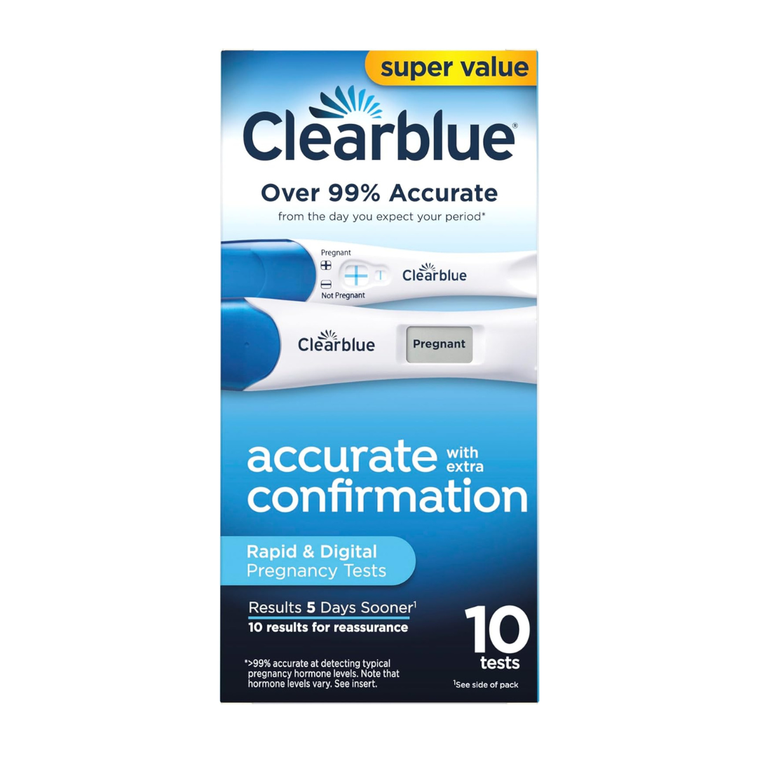 Clearblue Pregnancy Test Combo Pack, 10ct