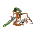 Backyard Discovery Tucson Cedar Wooden Swing Set