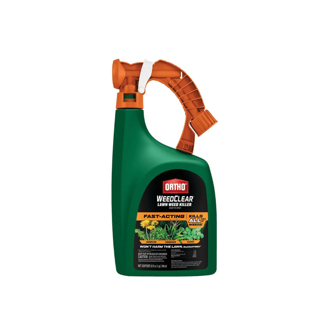 Ortho WeedClear Ready to Spray Lawn Weed Killer (32 Oz)