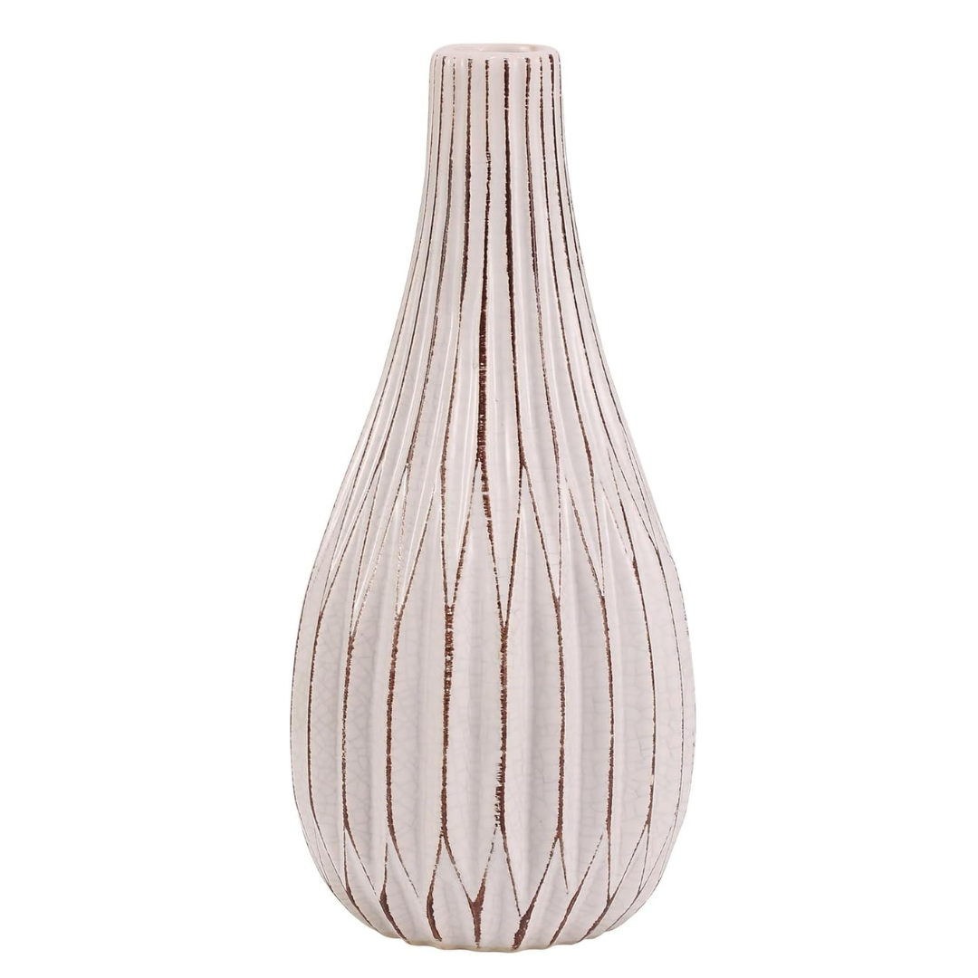Glossy Glazed Ceramic Vase