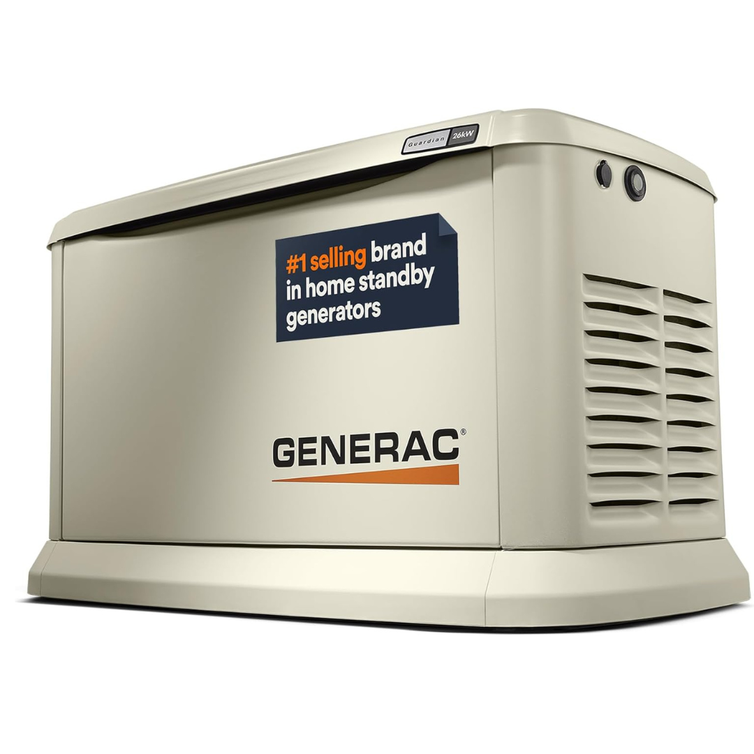 Generac 7290 26kW Air Cooled Guardian Series Home Standby Generator