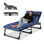 Slsy 5-Position Adjustable Outdoor Reclining Chair