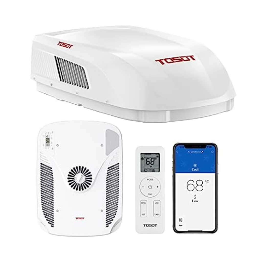 Tosot Go Cool RV 15000 BTU Camper Rooftop AC Unit Air Conditioner