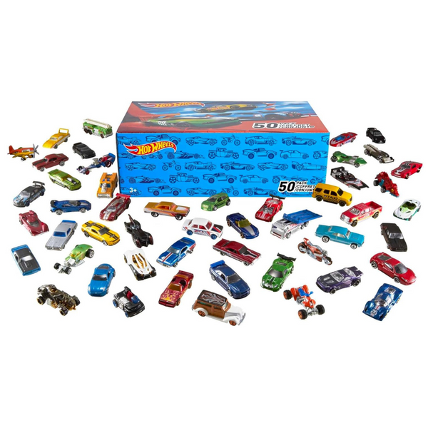 50-Pack Hot Wheels Basic Cars