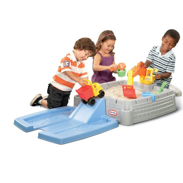 Little Tikes Big Digger Sandbox, White