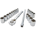 20-Piece Craftsman 1/4" Standard and Metric Mechanics Tool Set