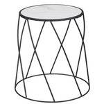 Better Homes & Gardens Round Faux Marble Top Plant Stand