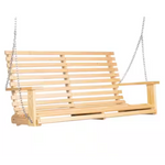 Capers Solid Pine Chain Swing