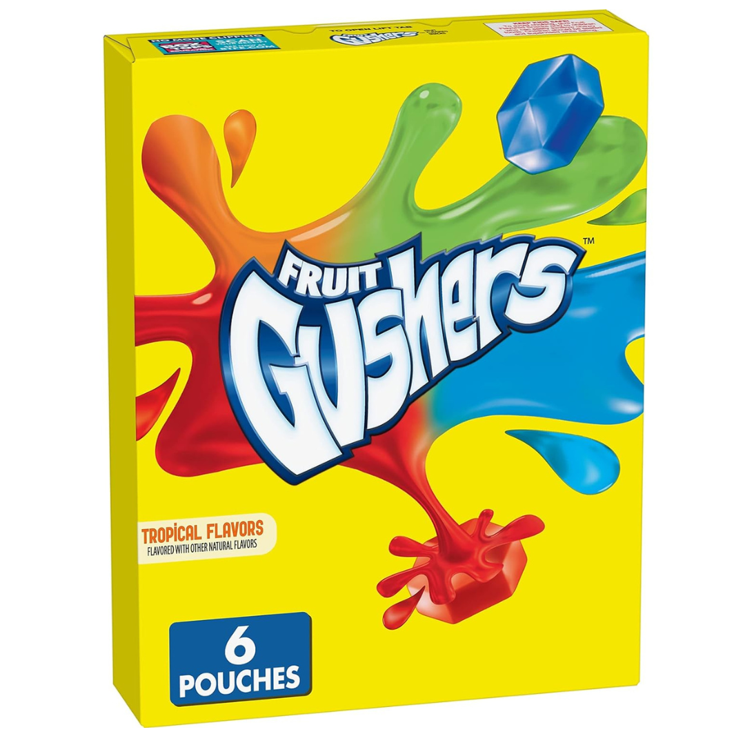 6-Ct Gushers Fruit Flavored Snacks