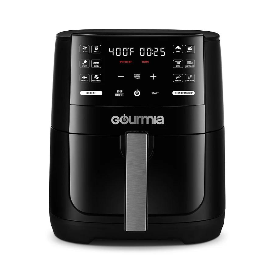 6-Qt Gourmia Digital Air Fryer + $5 Kohl's Cash