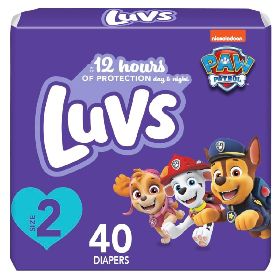 40-Count Luvs Disposable Diapers