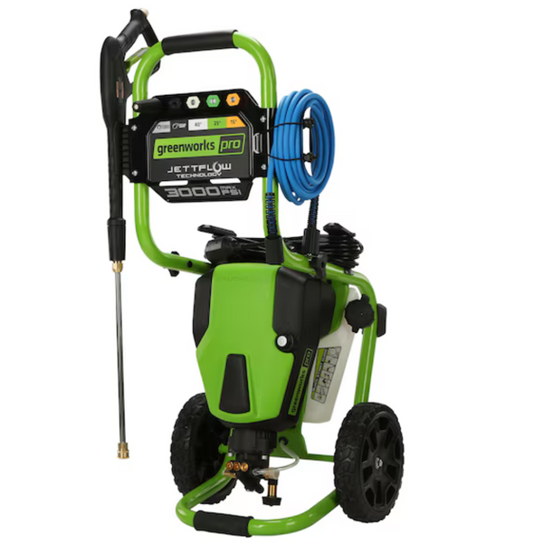 GreenWorks Pro 3000-PSI Brushless 2.0GPM Electric Pressure Washer