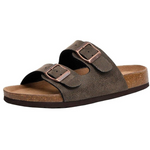 Cushionaire Women's Lane Cork Footbed Sandal