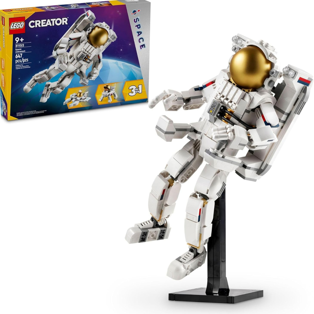 LEGO 31152 Creator 3-in-1 Space Astronaut Toy Building Set