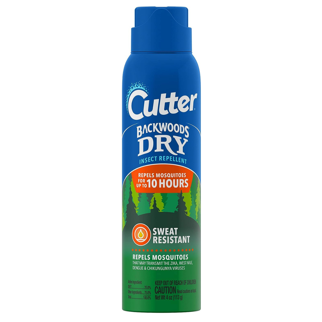 Cutter Backwoods Dry Insect Repellent, 4 Ounce