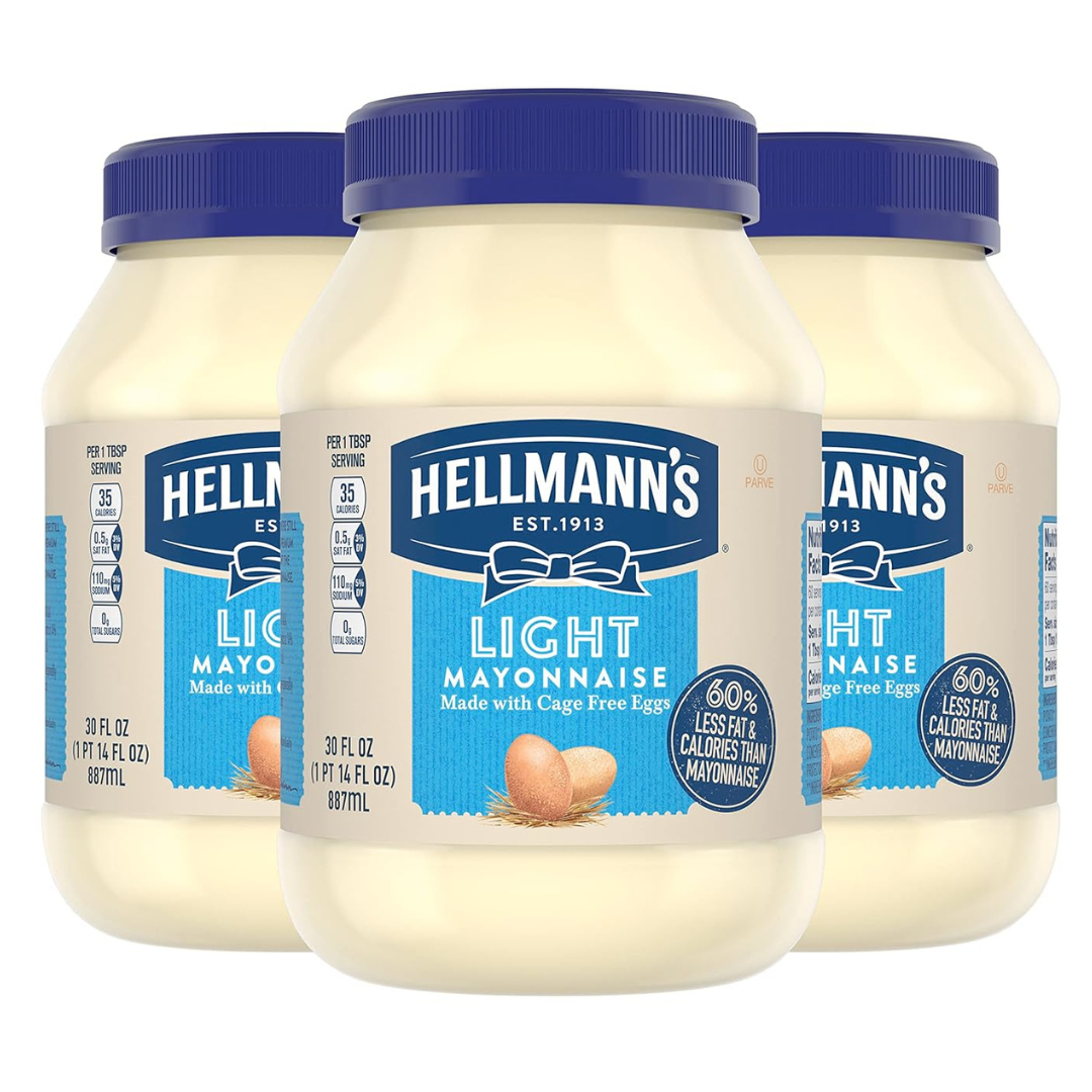 3-Pack Hellmann's Mayonnaise For Sandwiches and Simple Meals