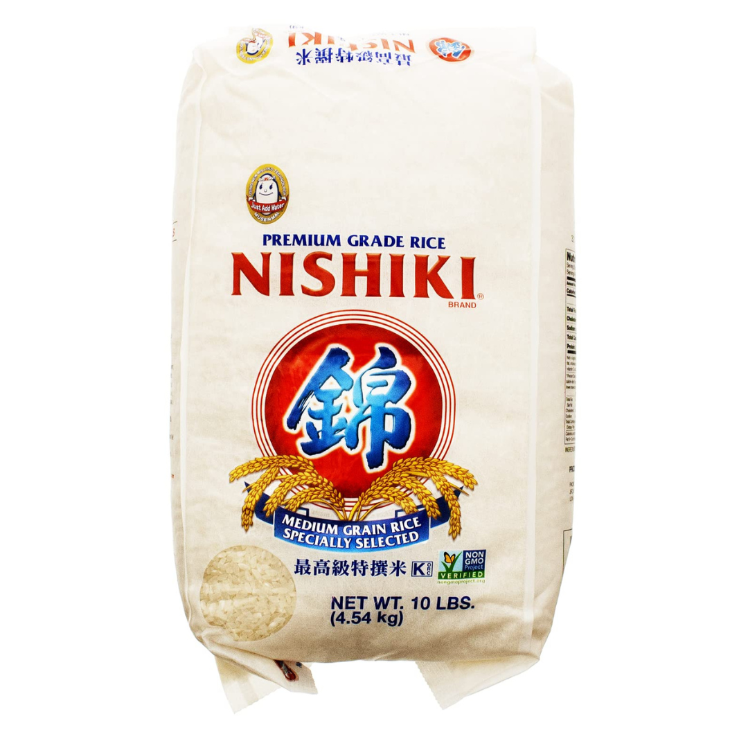 Nishiki Premium White Sushi Rice, 10 Pounds