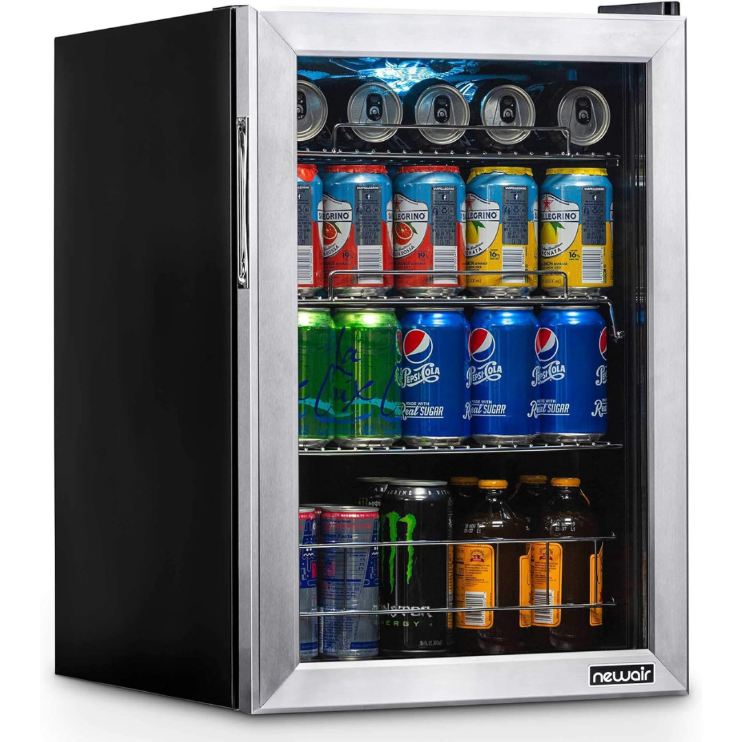 NewAir AB-850 Beverage Refrigerator Cooler with 90 Can Capacity