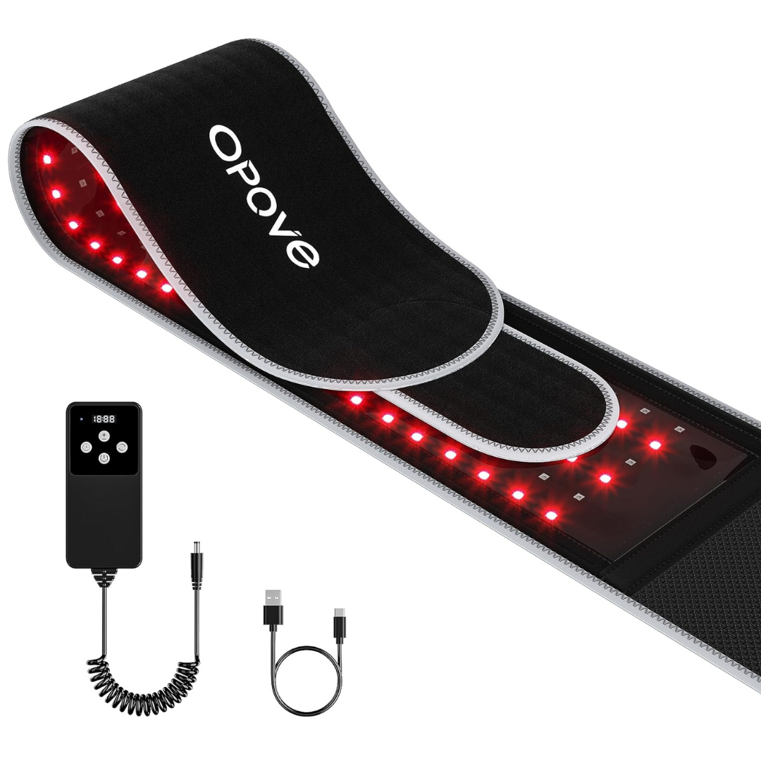 Opove Red Light Therapy Belt with Portable Power Controller