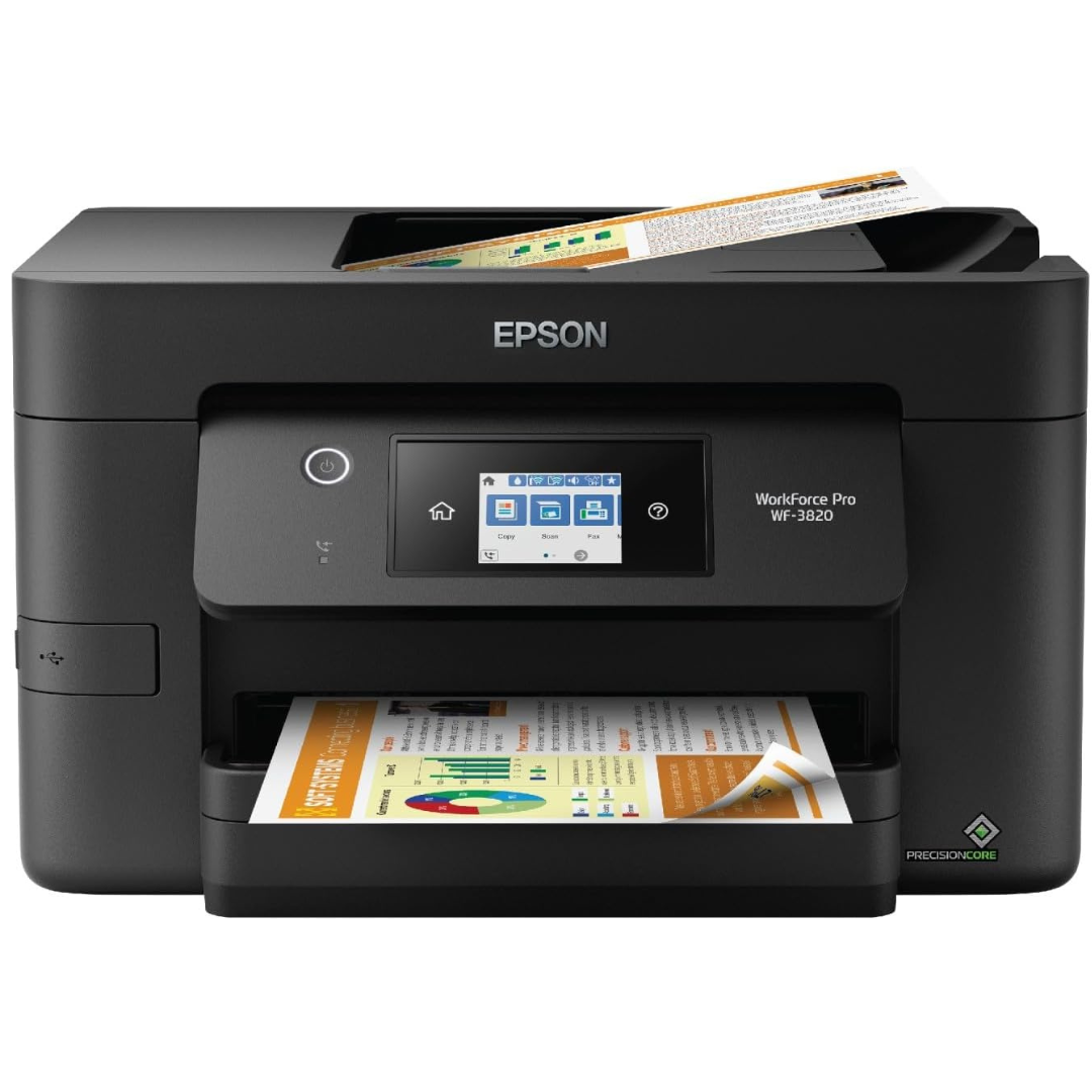 Epson Workforce Pro Wireless Network Inkjet 4-in-1 Printer