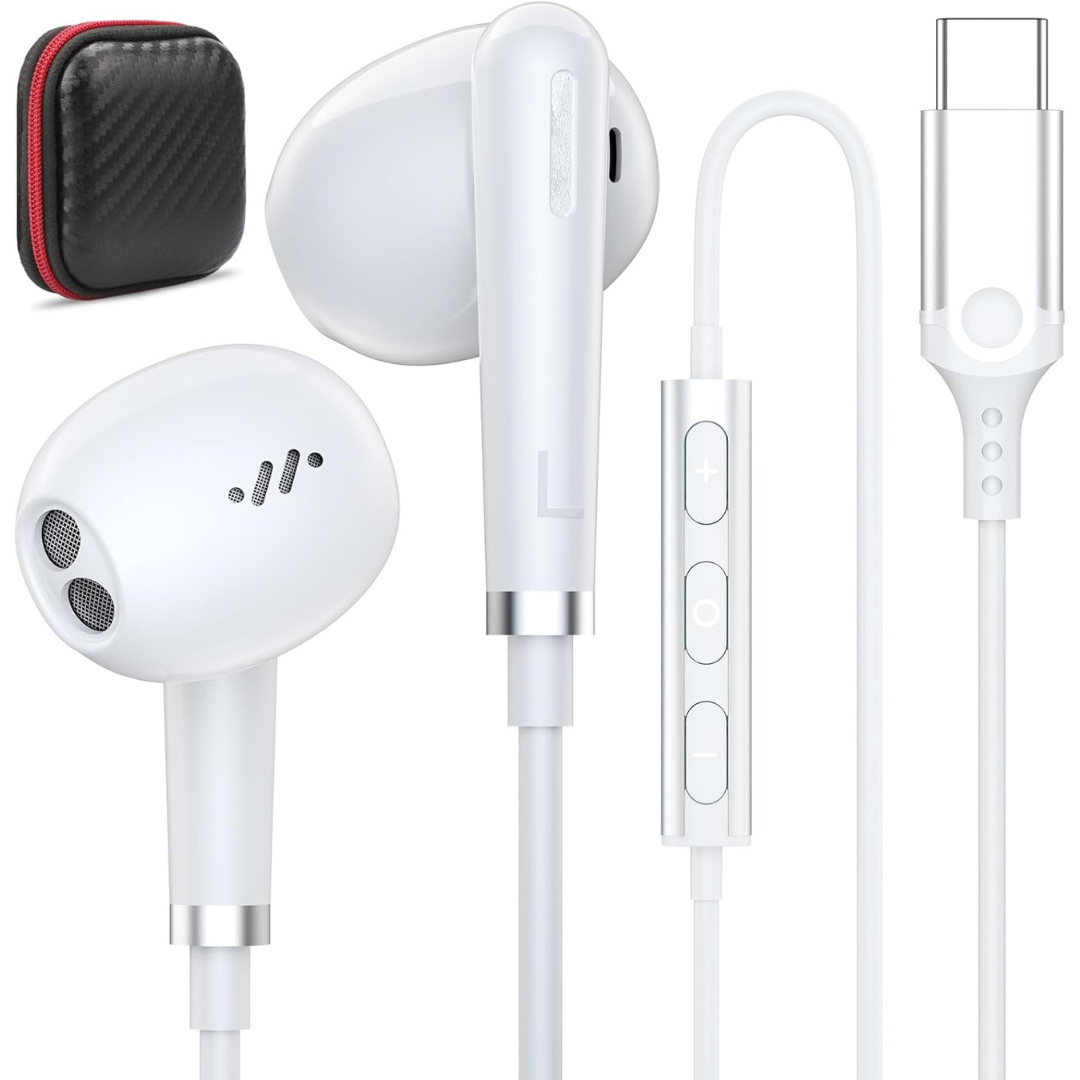 Cooya USB Type-C HiFi Noise Canceling In-Ear Wired Headphone