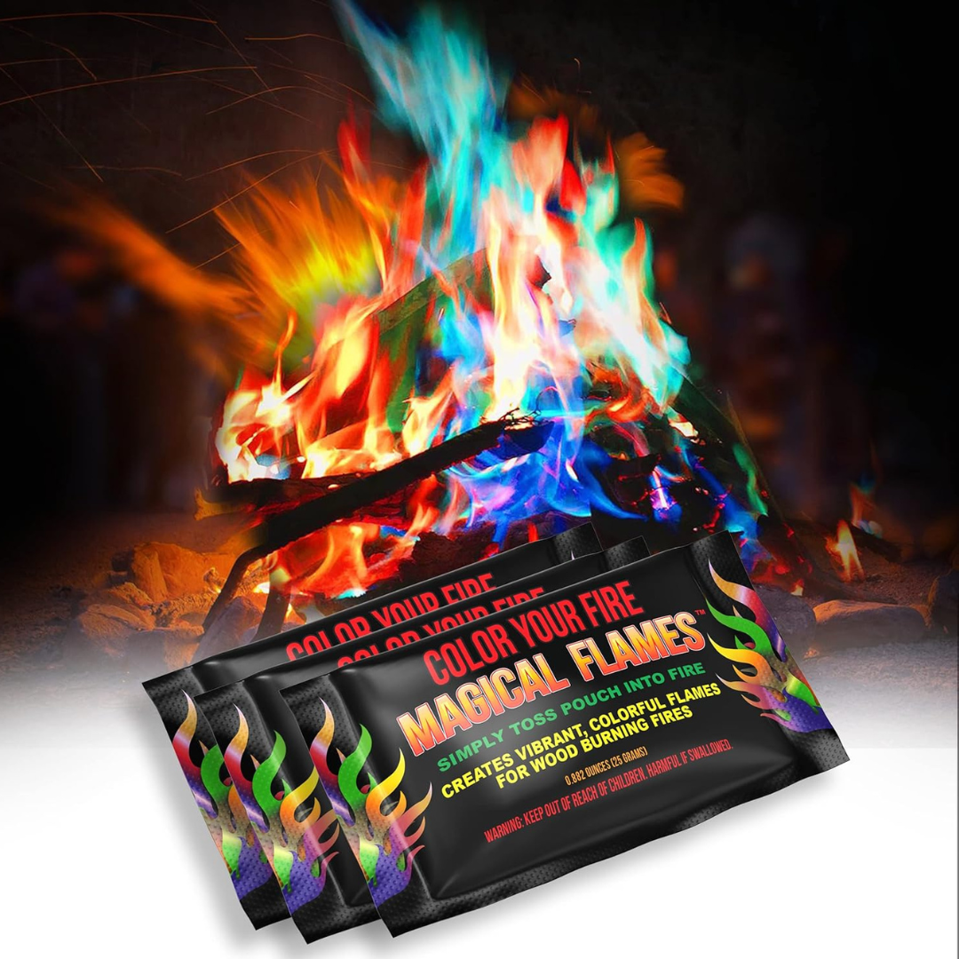 25-Pack Magical Flames Fire Color Changing Packets