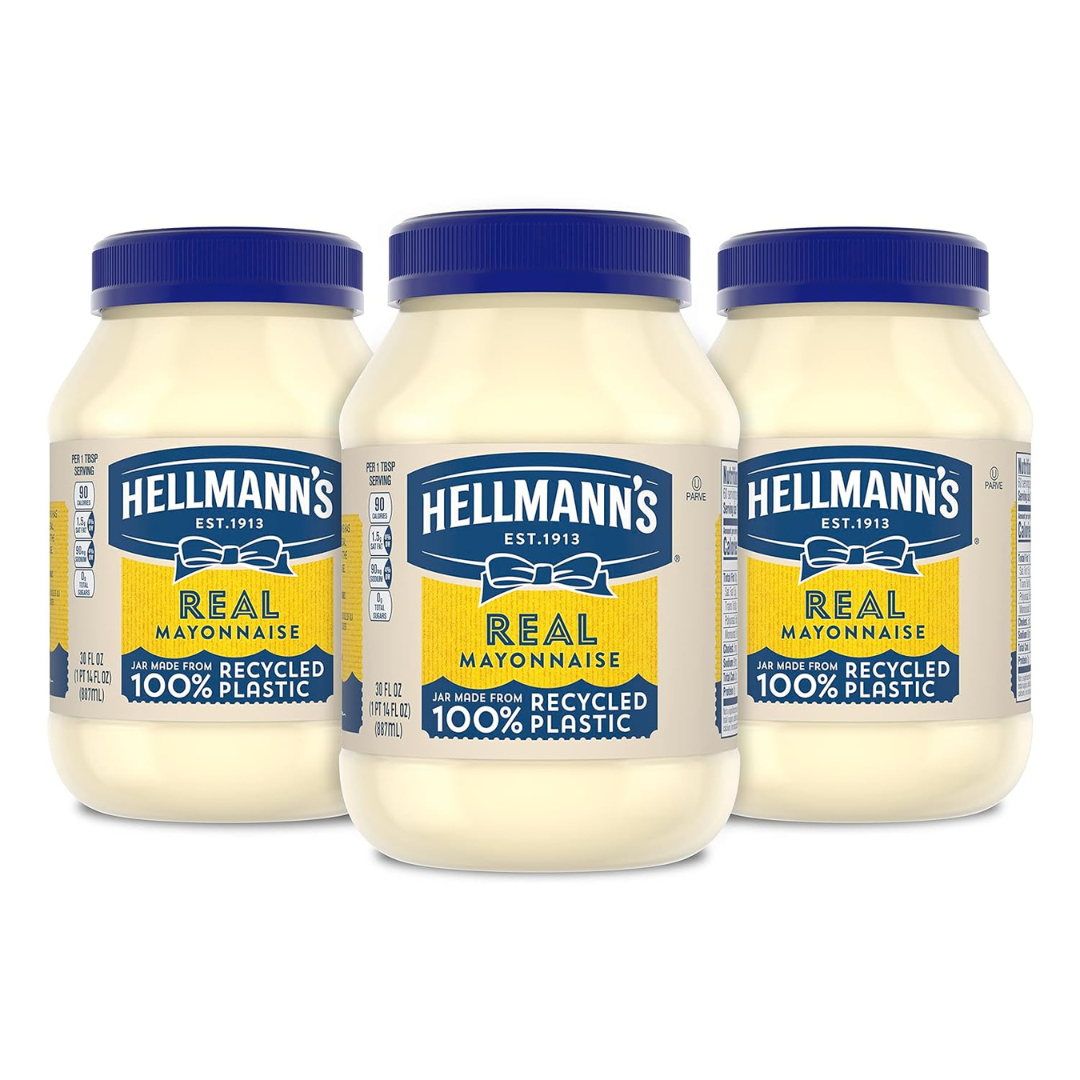 3-Count Hellmann's Mayonnaise Real Mayo