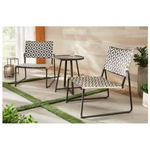 3-Piece Hampton Bay Cayman Wicker Outdoor Patio Bistro Set