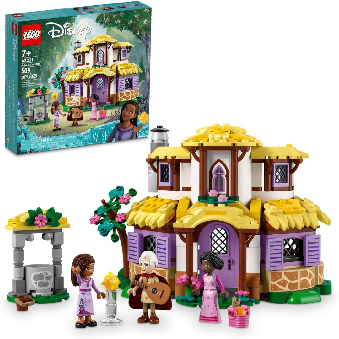 LEGO Disney Wish: Asha's Cottage 43231 Building Toy Set