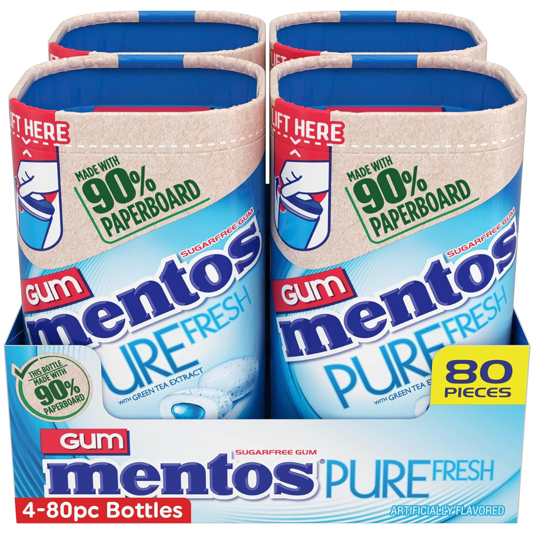 320-Count Mentos Pure Fresh Sugar-Free Chewing Gum