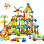 BigShu Magnetic Blocks Sticks Tiles Construction Building