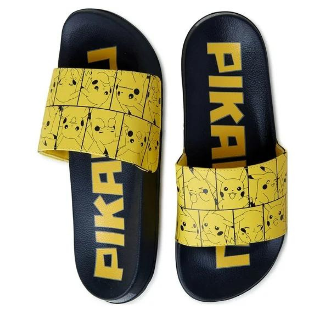 Pokemon Men's Pikachu Soccer Slide Sandal