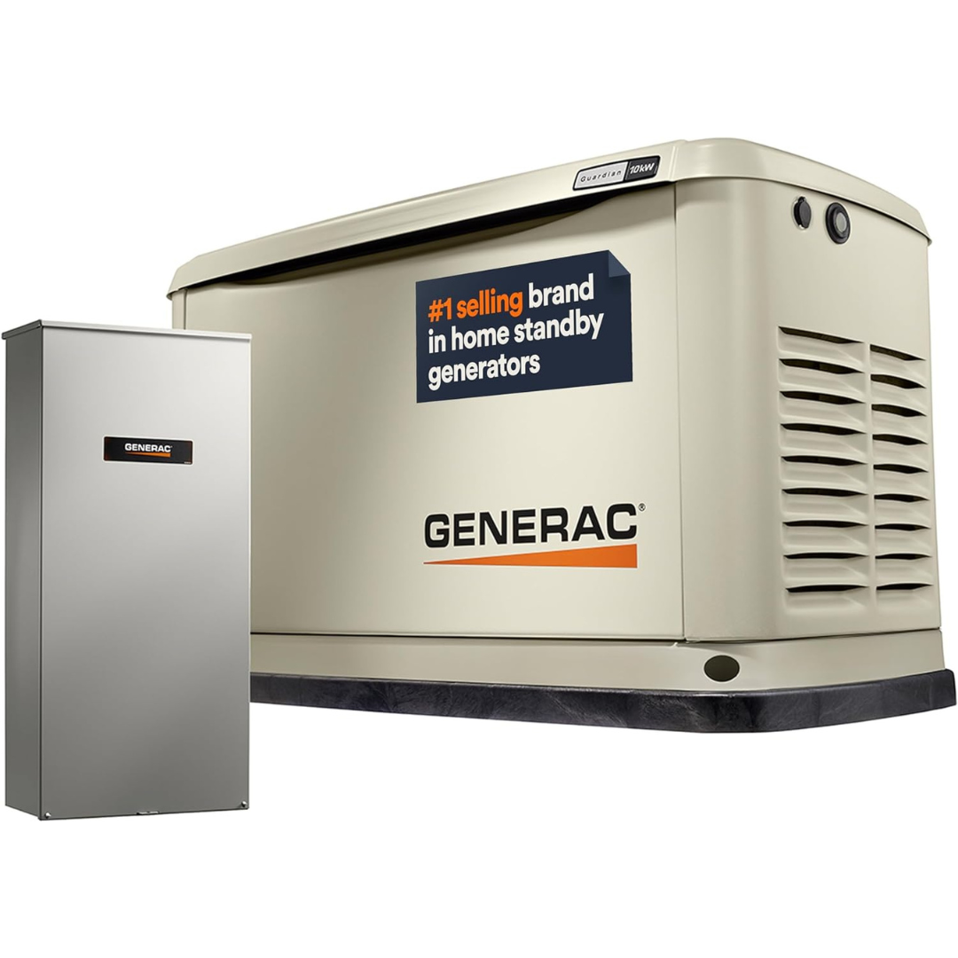 Generac 7172 10kW Air Cooled Guardian Home Standby Generator