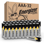 32-Pack Energizer AAA Alkaline Batteries