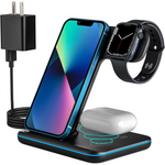 Relaxyo 3-in-1 Wireless Apple Charging Station
