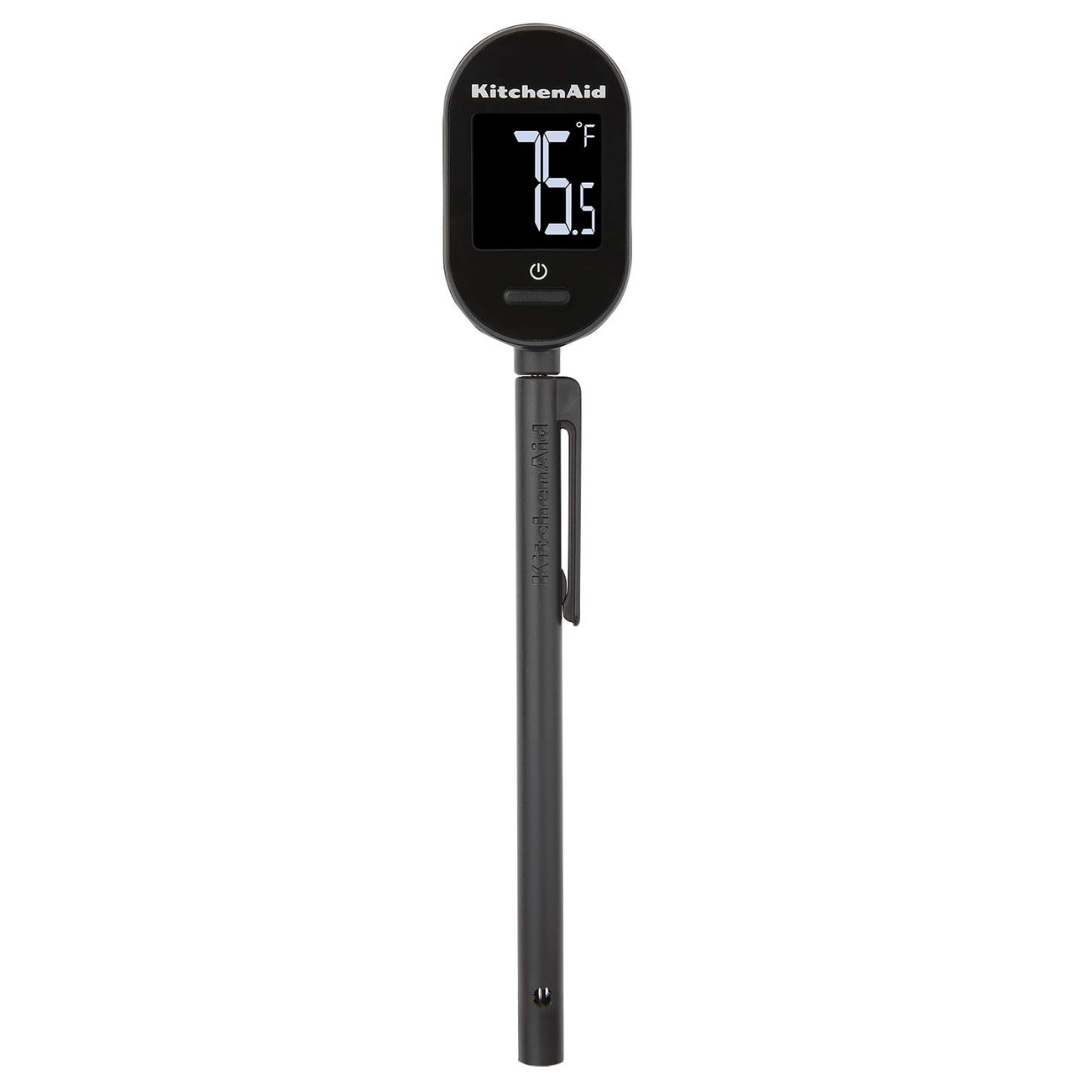 KitchenAid Backlit Instant Read Digital Food Kitchen Grill Thermometer
