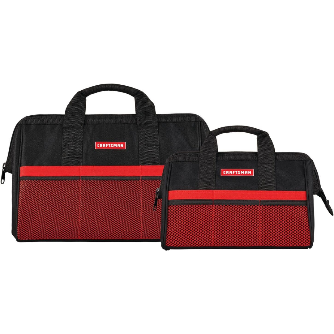 Craftsman 2-in-1 13" & 18" Zippered Tool Bag Combo