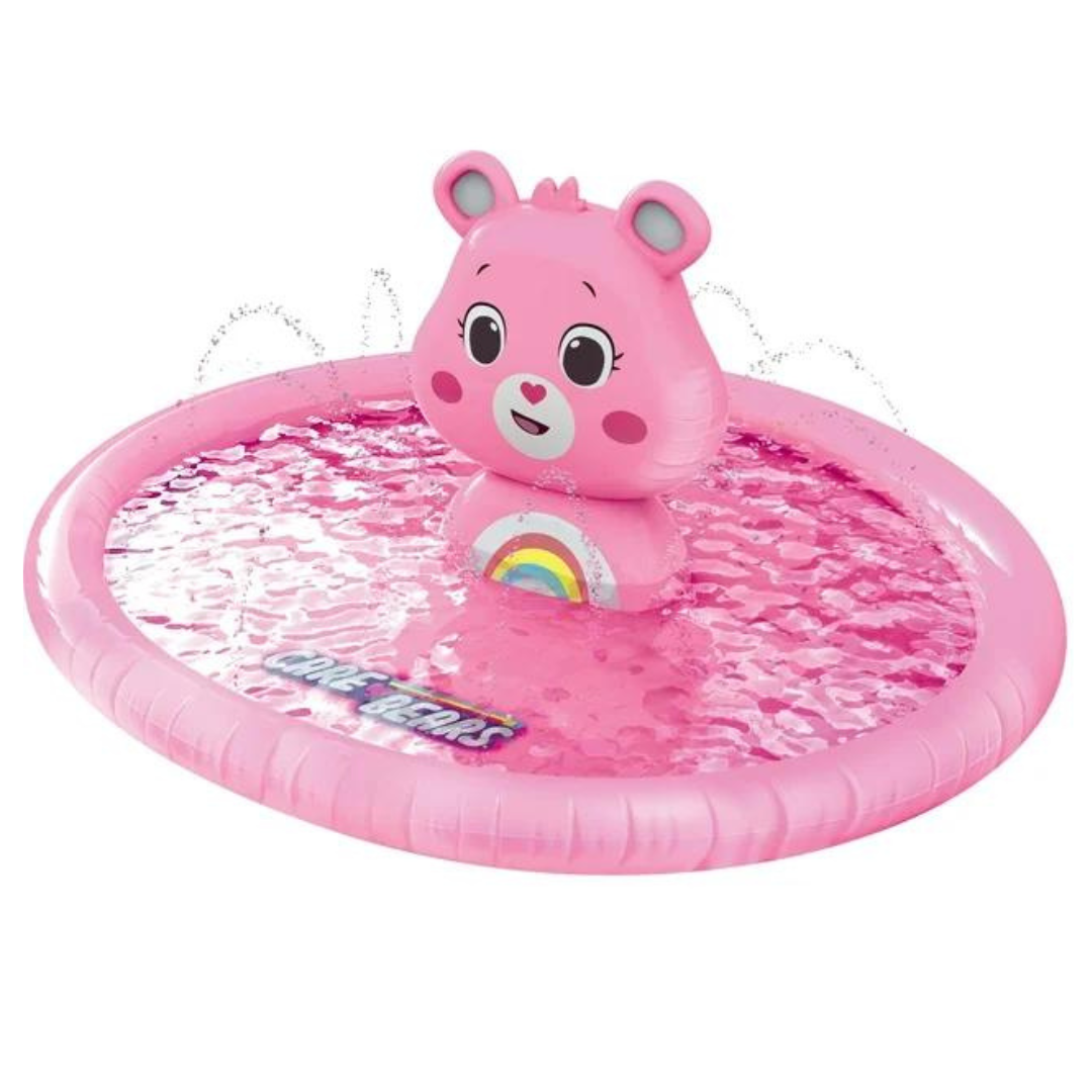 Care Bears Kids Deluxe Inflatable Splash Pad with Sprinkler System