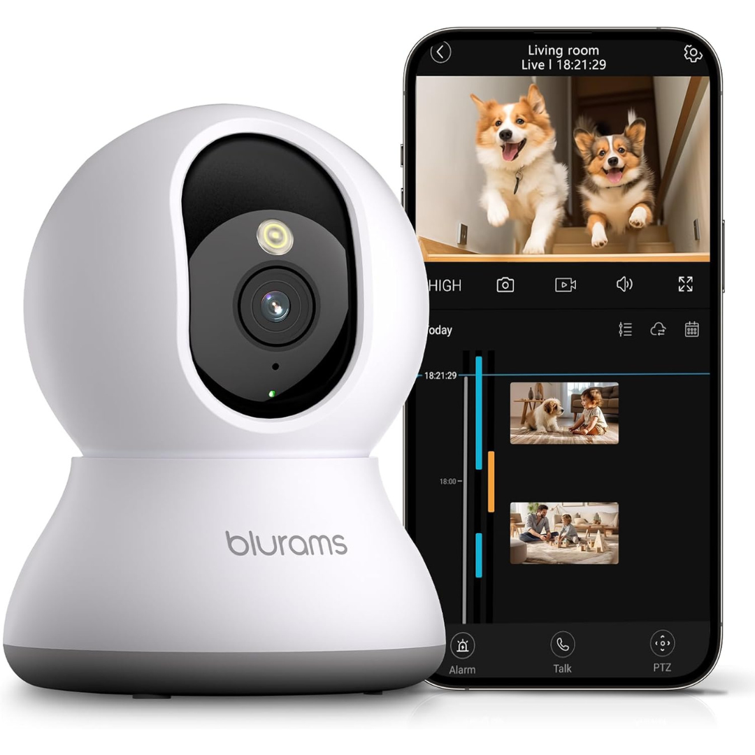 blurams Pet Camera 2K 360 Indoor Security Camera