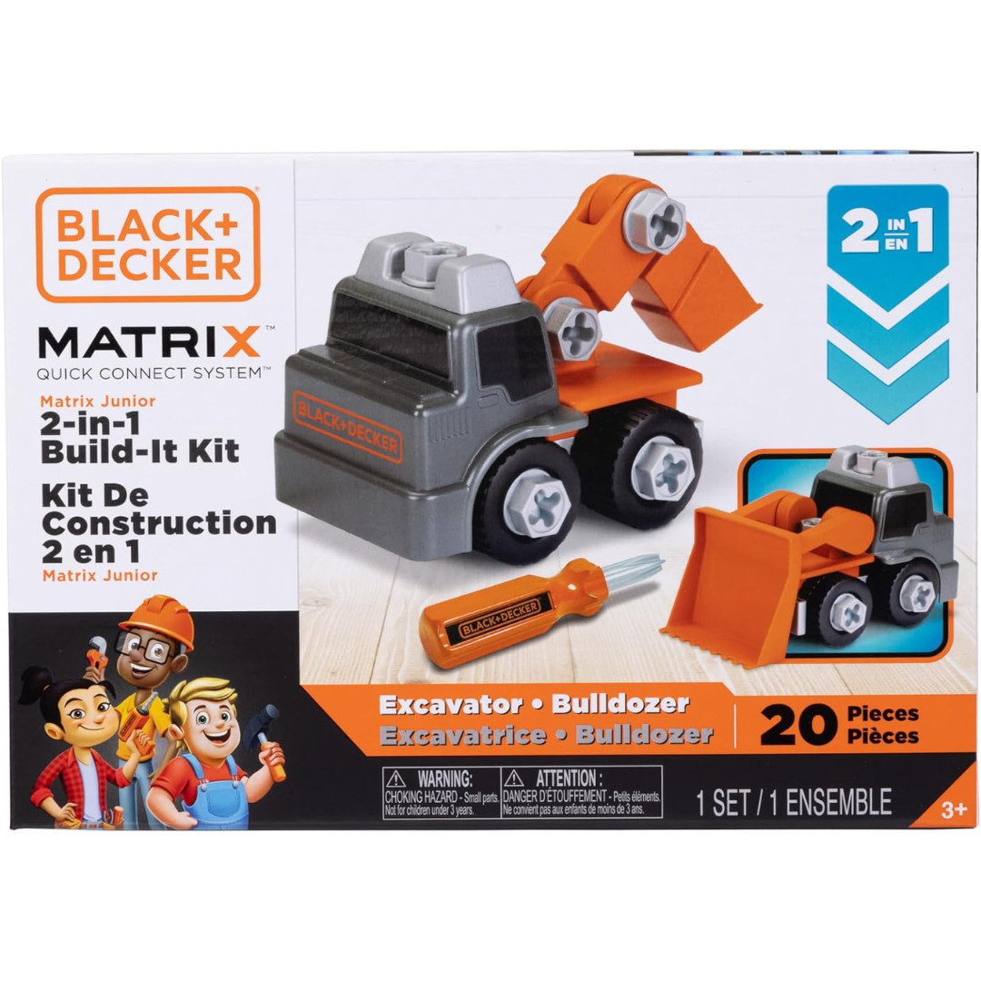 Black+Decker Matrix Jr. 2-in-1 Build-It Kit