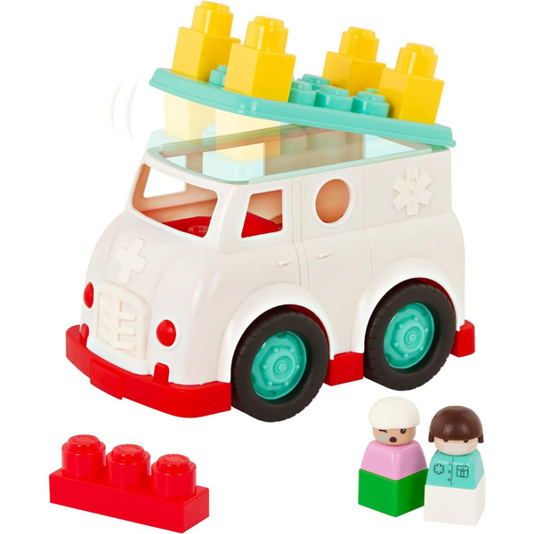 Battat Rescue Truck 8Pc Construction Set