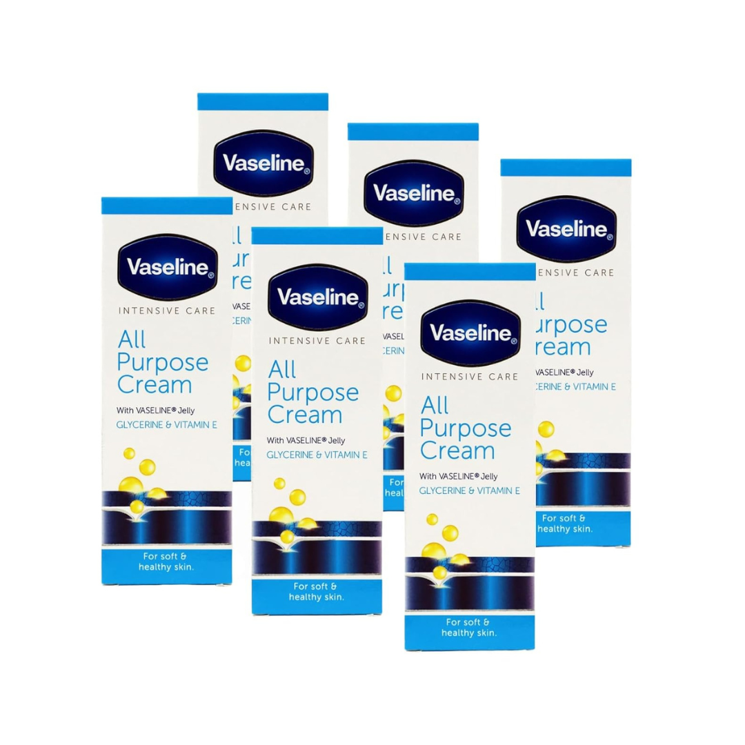 6-Pack 1.41oz Vaseline Intensive Care All Purpose Cream