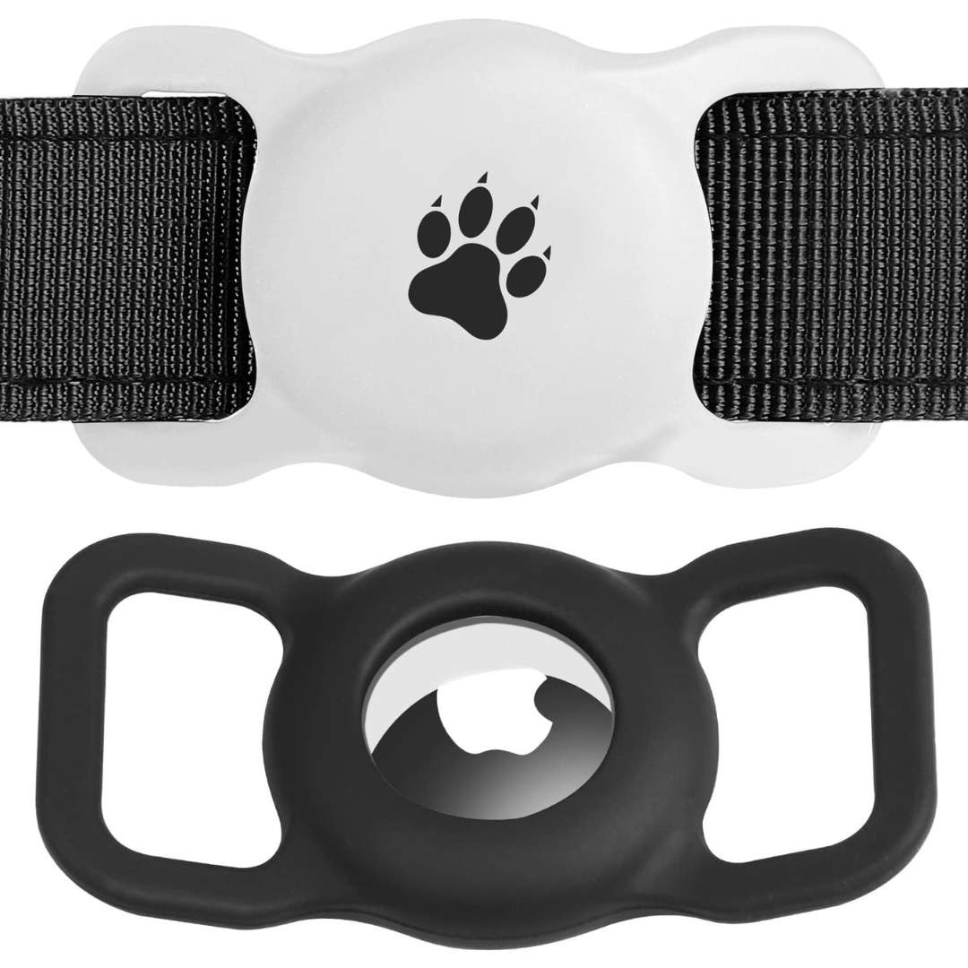 2-Pack Silicone Airtag Case for Dog Collar