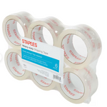 Staples Heavy Duty Shipping Packing Tape (6 Pack)