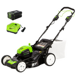 Greenworks 80V 21″ Self Propelled Mower 5Ah Battery & Charger
