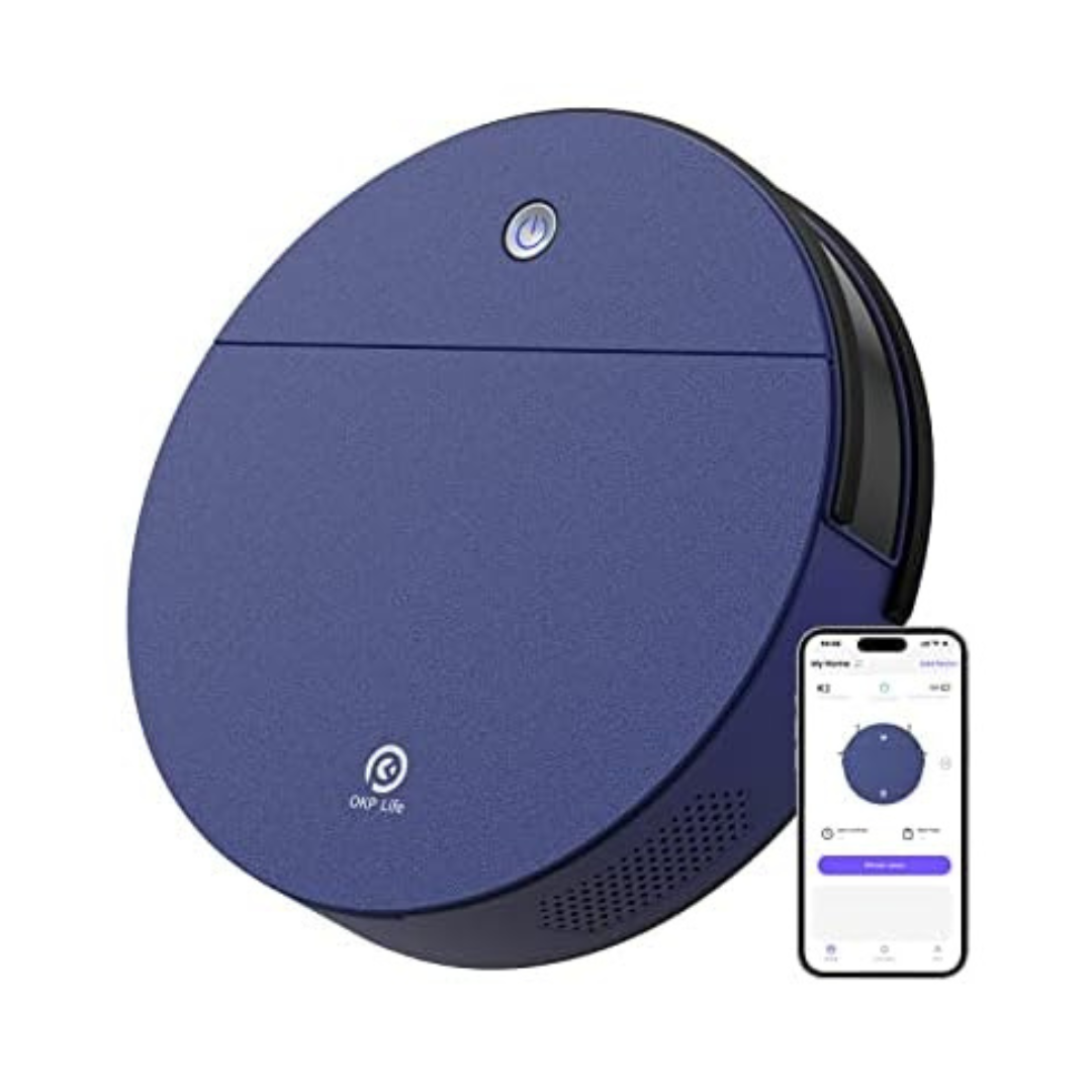 Self-Charging Robotic Vacuum Cleaner with Detachable Mopping Pad
