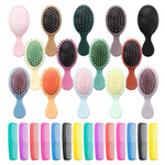 28-Pack Anslca Bulk Mini Hair Brush Set