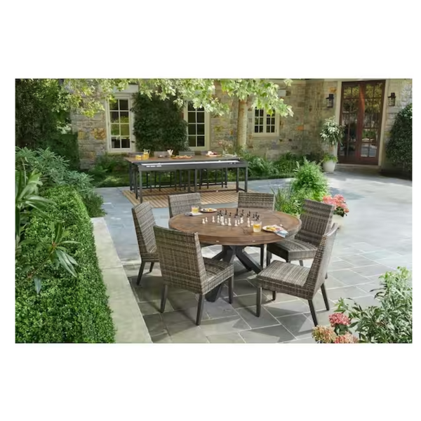 2-Pack Home Decorators Collection Richmond Aluminum Outdoor Dining Chair